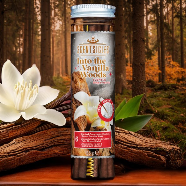 Scentsicles Kerstboom geurstokjes | Scentsicles | 6 stuks (Into the Vanilla Woods) 31SBIVW K151100193 - 3