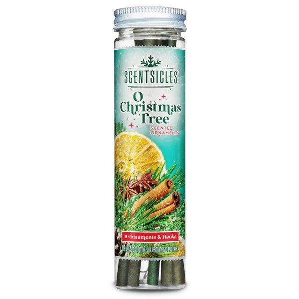 Scentsicles Kerstboom geurstokjes | Scentsicles | 6 stuks (O Christmas Tree) 31SBOCT K151100066 - 1