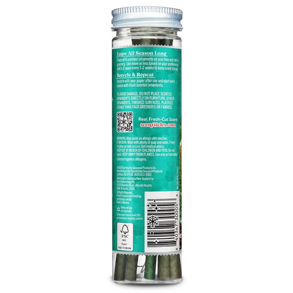 Scentsicles Kerstboom geurstokjes | Scentsicles | 6 stuks (O Christmas Tree) 31SBOCT K151100066 - 2