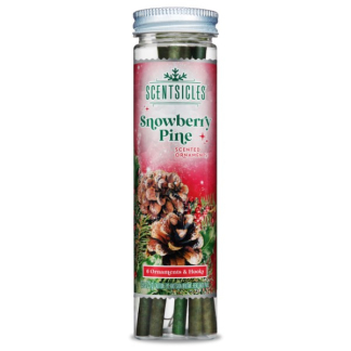 Scentsicles Kerstboom geurstokjes | Scentsicles | 6 stuks (Snowberry Pine) 31SBSBP K151100194 - 1