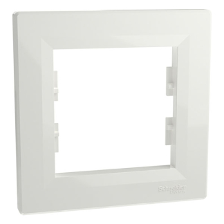 Schneider Electric Afdekraam | Schneider Electric | Asfora (1-voudig, Horizontaal, Wit) 01.038.21 K180107691