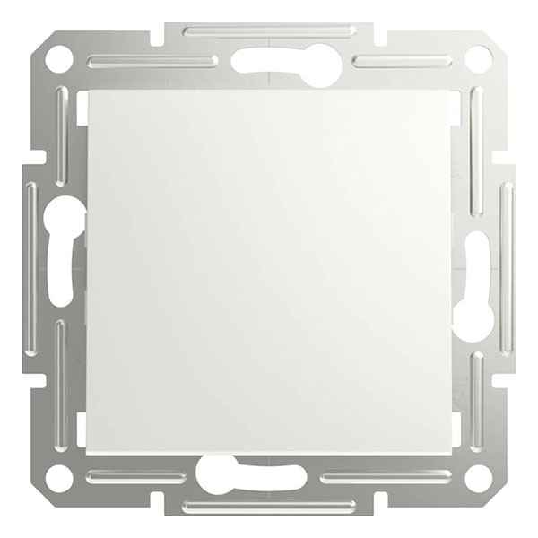 Schneider Electric Schakelaar | Schneider Electric | Asfora (Inbouw, 2-polig, Wit) 01.038.04 K180107695 - 2