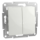 Serieschakelaar | Schneider Electric | Asfora (Inbouw, Wit)