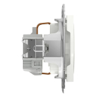 Schneider Electric Stopcontact | Schneider Electric | Asfora (Inbouw, Randaarde, Aanraakbeveiliging, Wit) 01.038.42 K180107696 - 2
