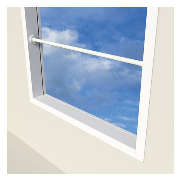 Secu Doorvalbeveiliging | Secu | Ø2 x 100 cm (Houten kozijnen, Wit) 2010369050 K010809916 - 2
