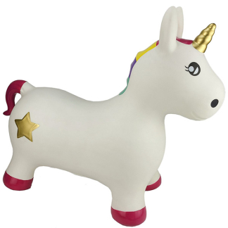Skippy Buddy Skippybal eenhoorn | Skippy Buddy (Opblaasbaar, 61 x 23 x 50 centimeter) 2006658 K071000008 - 3