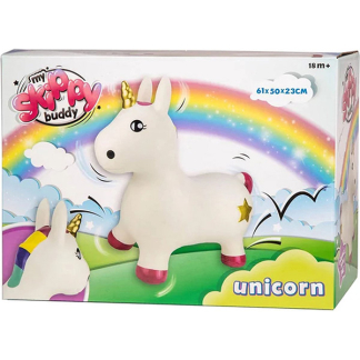 Skippy Buddy Skippybal eenhoorn | Skippy Buddy (Opblaasbaar, 61 x 23 x 50 centimeter) 2006658 K071000008 - 4