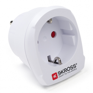 Skross Reisstekker | Europa naar Amerika (Geaard, Type F → B) SKR1500203 K050801056 - 1