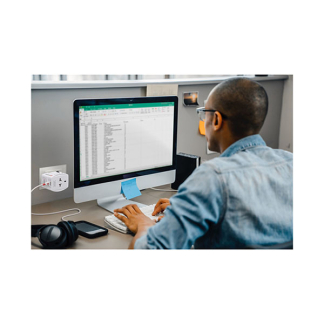 Skross Universele reisstekker met USB | Skross | AC45PD | Wereld naar Wereld (Uitschuifbaar, 1x USB A, 1x USB C) 74798 K050801111 - 5