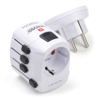 Skross Universele reisstekker met USB | Skross | Type B, C, F, G, I, J, L en N naar type B, F, G, I, J, L en N (Uitschuifbaar, 1x USB A) 1.302539 1302539 K050801076 - 2