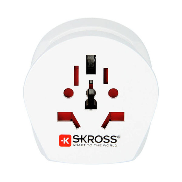 Skross Wereldstekker | Zuid-Afrika (Geaard, Type F → M) SKR1500202 A050801045 - 2