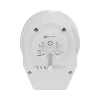 Skross Wereldstekker met USB | Skross | C20PD | Wereld naar Type B (Geaard, 1x USB C) 64716 K050801115 - 5