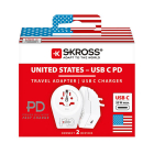 Skross Wereldstekker met USB | Skross | C20PD | Wereld naar Type B (Geaard, 1x USB C) 64716 K050801115 - 6