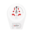Skross Wereldstekker met USB | Skross | C20PD | Wereld naar Type G (Geaard, 1x USB C) 64715 K050801114 - 3