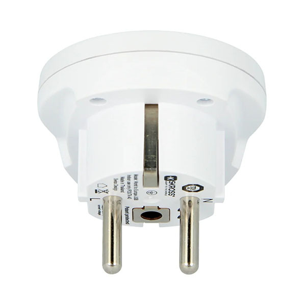 Skross Wereldstekker met USB | Skross | Wereld naar Type E en F (Geaard, 1x USB A) SK-75-009 A050801073 - 4