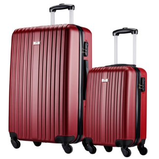 Slazenger Kofferset | Slazenger | 2-delig (Hand- en ruimbagage, Rood) 871125224729 K170407019 - 1