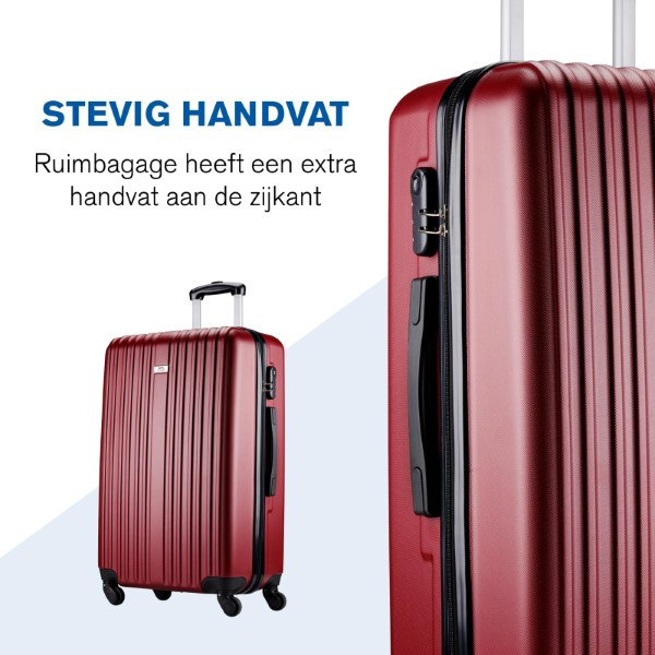Slazenger Kofferset | Slazenger | 2-delig (Hand- en ruimbagage, Rood) 871125224729 K170407019 - 7