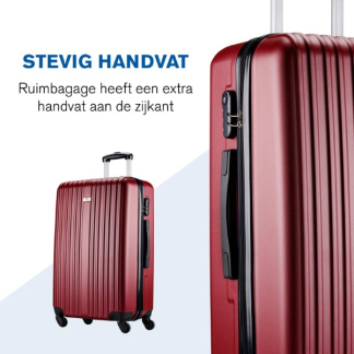 Slazenger Kofferset | Slazenger | 2-delig (Hand- en ruimbagage, Rood) 871125224729 K170407019 - 7