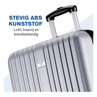 Slazenger Kofferset | Slazenger | 2-delig (Hand- en ruimbagage, Zilver) 871125224726 K170407018 - 4