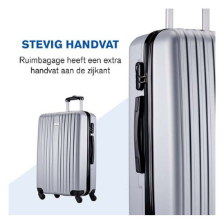 Slazenger Kofferset | Slazenger | 2-delig (Hand- en ruimbagage, Zilver) 871125224726 K170407018 - 6