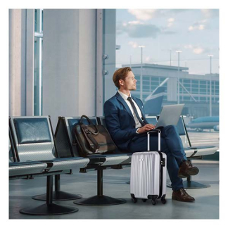 Slazenger Kofferset | Slazenger | 2-delig (Hand- en ruimbagage, Zilver) 871125224726 K170407018 - 9
