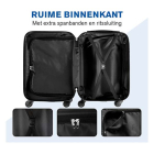 Slazenger Kofferset | Slazenger | 2-delig (Hand- en ruimbagage, Zwart) 871125224723 K170407017 - 3