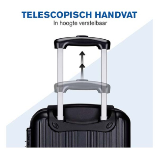Slazenger Kofferset | Slazenger | 2-delig (Hand- en ruimbagage, Zwart) 871125224723 K170407017 - 5