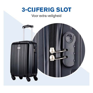 Slazenger Kofferset | Slazenger | 2-delig (Hand- en ruimbagage, Zwart) 871125224723 K170407017 - 7