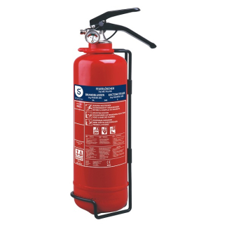 Smartwares Brandblusser | Smartwares (Poeder, 1 kg, Klasse A, B, C) 10.018.56 K170501305 - 1