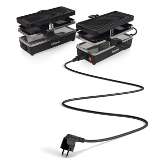 Smartwares Gourmetstel | Tristar | 4 personen (Uitbreidbaar, Raclette, Grill, 2x 400W) RA-2742 K170108199 - 4