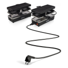 Smartwares Gourmetstel | Tristar | 4 personen (Uitbreidbaar, Raclette, Grill, 2x 400W) RA-2742 K170108199 - 4