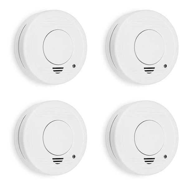 Smartwares Rookmelder | Smartwares | 4 stuks (10 jaar sensor, 1 jaar batterij) 10.100.41 K170501288 - 1