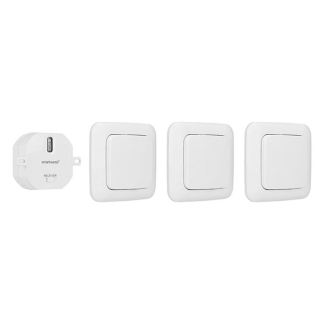 Smartwares Slimme schakelaar | Smartwares | 3 stuks (Wifi, Verlichting, Inbouw, Max. 1000W) SH4-99567 K170406346 - 1