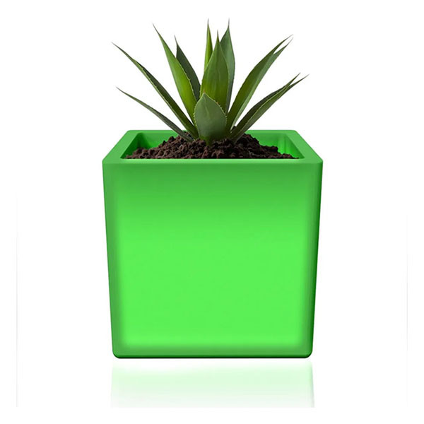 Smartwares Verlichte bloempot | 37 x 37 x 37 cm | Smartwares (RGB, Warm wit, Afstandsbediening, IP44, Binnen/Buiten) OSL-60083 K150303767 - 1