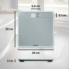 Soehnle Personenweegschaal | Soehnle (Digitaal, Tot 180 kg, Zilver) 63852 K170407269 - 6