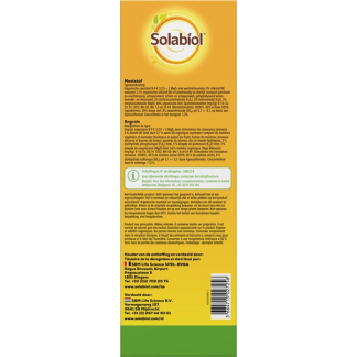 Solabiol Bloeiende planten mest | Solabiol | 1.5 kg (Natuurlijk, 30 m², Bio-label) 86600663 K170501379 - 