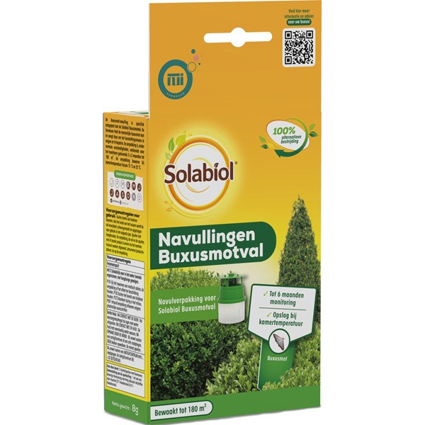 Solabiol Buxusmotval navulling | Solabiol | 2 stuks (Monitoringsval) 86601060 K170115605 - 1