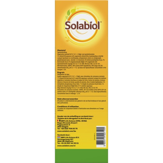 Solabiol Groene planten mest | Solabiol | 1.5 kg (Natuurlijk, 30 m², Bio-label) 86600661 K170501382 - 