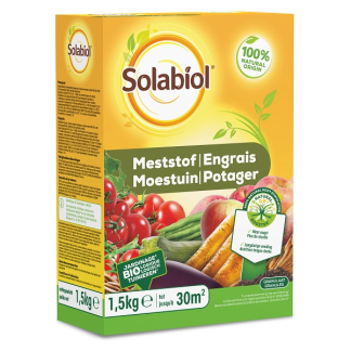 Solabiol Moestuinmest | Solabiol | 45 m² (Natuurlijk, 1.5 kg, Bio-label) 85500480 K170505186 - 1