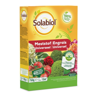 Solabiol Tuinmest | Solabiol | 750 gram (Universeel, Natuurlijk, 15 m², Bio-label) 85500541 K170505188 - 