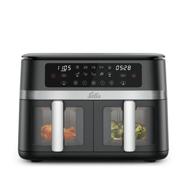 Solis Airfryer | Solis | 2 x 5.5 liter (2200W, Dubbel, Digitaal) 97989 K180108218 - 3