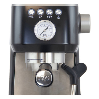 Solis Espressomachine | Solis | Barista Perfetta Plus | 1700 watt (Programmeerfuncties, Manometer, Stoompijp, Zwart) 98084 K170108379 - 2