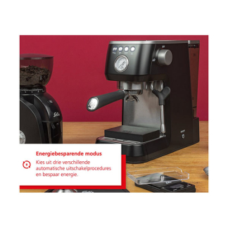 Solis Espressomachine | Solis | Barista Perfetta Plus | 1700 watt (Programmeerfuncties, Manometer, Stoompijp, Zwart) 98084 K170108379 - 6
