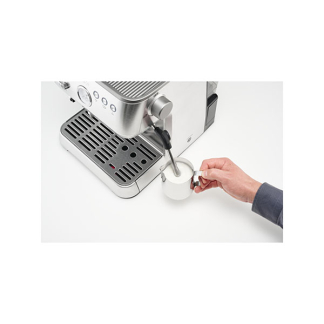 Solis Espressomachine | Solis | Grind & Infuse Perfetta | 1640 watt (Programmeerfuncties, Manometer, Stoompijp, Bonenmaler, Zilver) 98036 K170108382 - 4