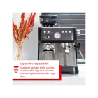 Solis Espressomachine | Solis | Grind & Infuse Perfetta | 1640 watt (Programmeerfuncties, Manometer, Stoompijp, Bonenmaler, Zwart) 98070 K170108381 - 5