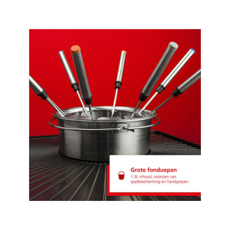 Solis Gourmetstel | Solis | 8 personen (3-in-1, Raclette, Fondue, Grill, 1200W) 97721 K170109077 - 7