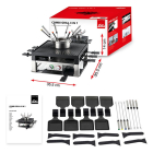 Solis Gourmetstel | Solis | 8 personen (3-in-1, Raclette, Fondue, Grill, 1200W) 97721 K170109077 - 10