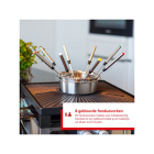 Solis Gourmetstel | Solis | 8 personen (3-in-1, Raclette, Fondue, Grill, 1200W) 97721 K170109077 - 8