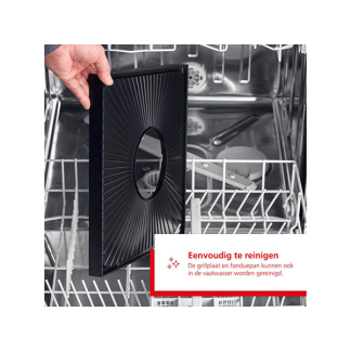 Solis Gourmetstel | Solis | 8 personen (3-in-1, Raclette, Fondue, Grill, 1200W) 97721 K170109077 - 9