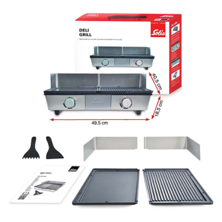 Solis Grillplaat | Solis | Deli Grill (2200W) 97945 K170109079 - 10
